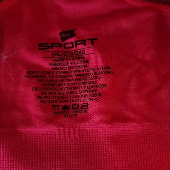 Hanes Intimates & Sleepwear Nwot Sports Bra Poshmark